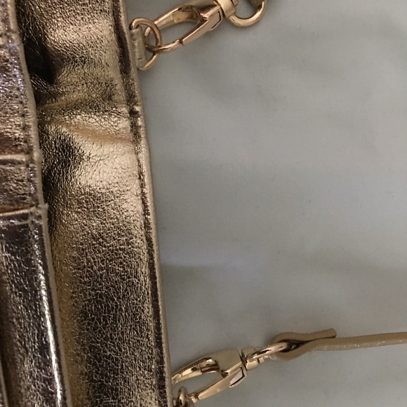 Antik Kraft Metallic Gold Wallet, Phone Clutch - Picture 6 of 7